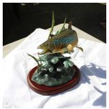Nobal Brown Fish Statue