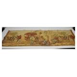 Vintage Tapestry 51" x 18"
