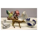 MCM Ceramic Animal Figurines Lot