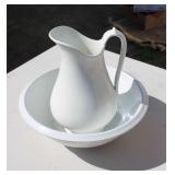 Wash Bowl & Pitcher
