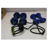 Gym Equipment Weights & Band