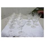 Vintage Stemware Lot