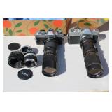 VintageMinolta & Mamiya 35 MM Cameras