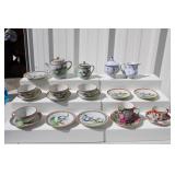 Vintage Child Porcelian Dishes Lot