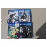 PS$ Games Lot of 4