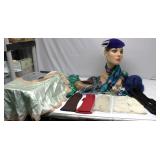 Vintage Hat Gloves Scarf Belts & Apron