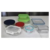 Glass Food Storage Containers Lot