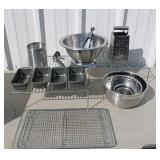 Stainless Steel Kitchenware Lot