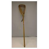 VINTAGE Wooden GOALIE Lacrosse Stick