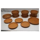 Terra Cotta Plant Pots Lot