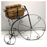 Iron Bicycle Plant Holder 20'T 22'W