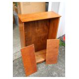 Vintage Book Case 2 Shelves no pins