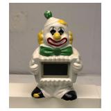 McCoy Pottery Clown Window Bank