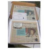 Memphis Press Elvis Presley Died set 2