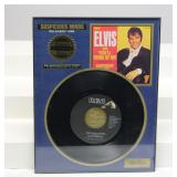 Elvis Presley Framed Record Suspicious Minds