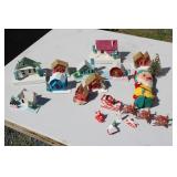 Vintage Christmas Home Decor Lot