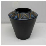 West German pottery vase 1960's 12'T 12'W