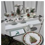 Spode Lefton Nikko Christmas Dishes