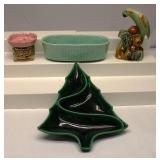 MCM California Pottery & Other Bird & Dishes