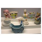 Vintage Figural Planters Lot