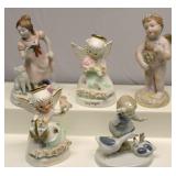 Vintage Porcelain Figurines Lot