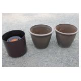 Plastic Plant Pots 20"T 24" R