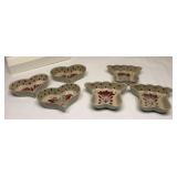 1950's Cleminson Galagray Pottery Relish Set