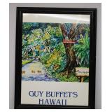 Guy Buffet Pigs Crossing the Road Poster 21x27