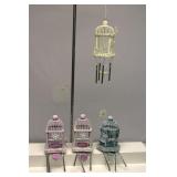 New Bird House Wind Chimes Lot