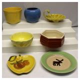MCM Pots Bowls & Planters Lot