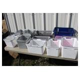 Plastic Storage Containers Set of 11