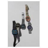 Vintage Digital Watches Lot
