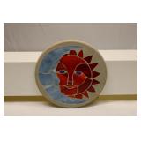 Plaster & Stain Glass Garden Art