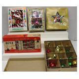 Vintage Christmas Ornaments & Lights