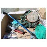 Garden Decor & Tools Lot