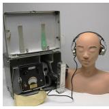 Radiation Detector US Navy Radiac Set With Case