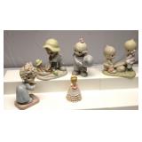 Precious Moments porcelain figurines Lot