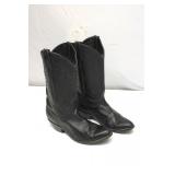 Vintage Diamond J Leather Woman;s Boots size 8