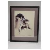 Elvis the Man Betty Harper signed art print