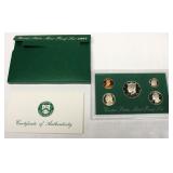 1997 US Mint Proof Set Coins
