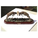 Dueling Bucks Statue