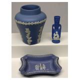 Wedgewood Vase & Ashtray