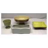 MCM Pottery Planters Lot