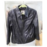 Vintage Wilda Woman's Leather Coat size XL