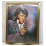 ELVIS PRESLEY PRINT BY LOXI SIBLEY