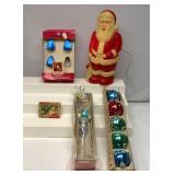 Vintage Christmas Ornaments & Santa