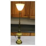 Stiffel Brass Hollywood Regency Torchiere Lamp