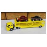 Die Cast Car Carrier & Cars