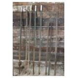 T Posts set of 8 Tallest is 78"T