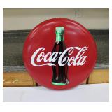 Metal Coca Cola Round Sign 20' Round
